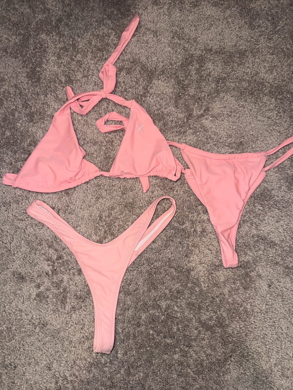 Boutine LA Guava Triangle Bikini Set